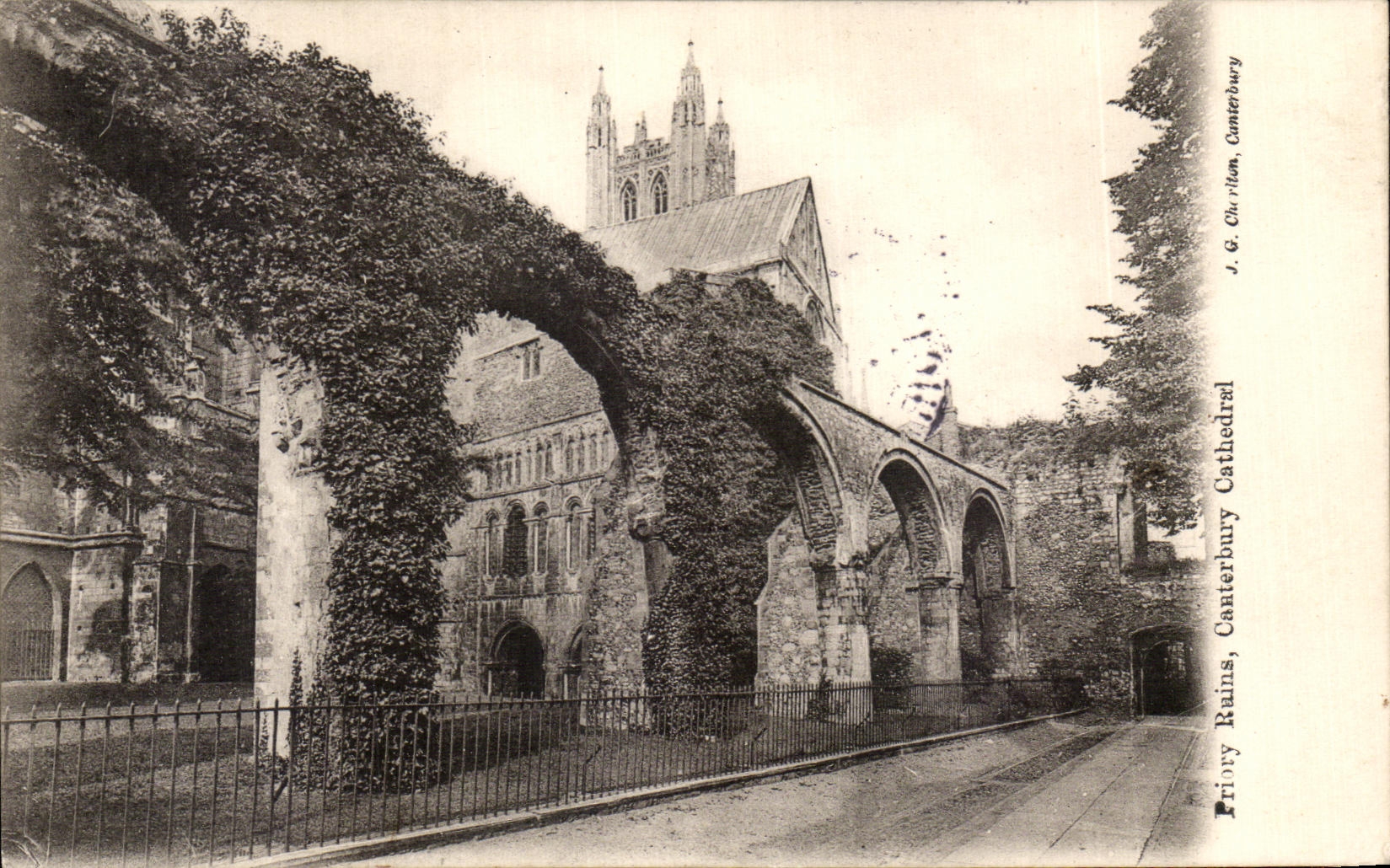 CPA Priory Ruins Canterbury Cathedral 