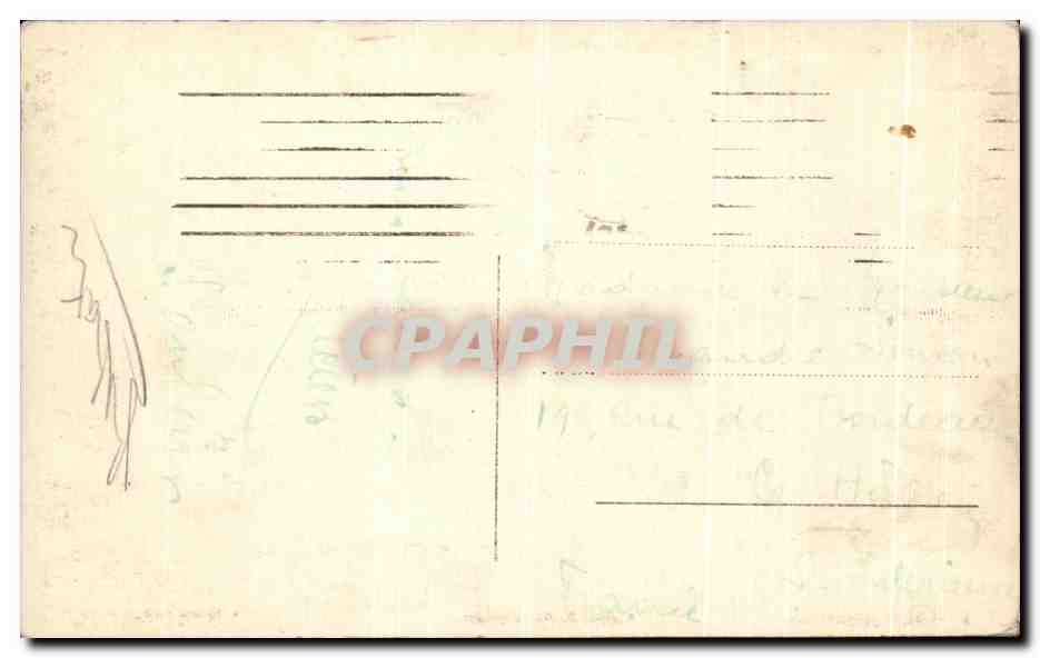 CPA San Sebastian puente Maria Cristina — Back