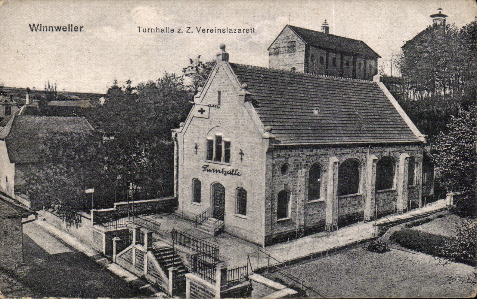 CPA Winnweller Turnhelle z z Verenislazarett