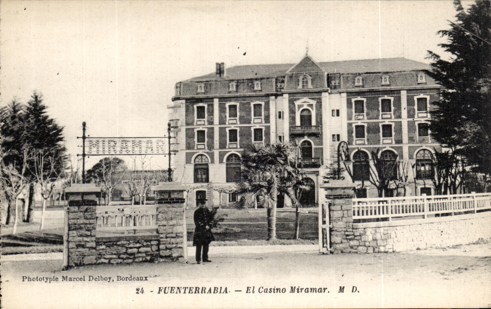 CPA Fuenterrabia El Casino Miramar 