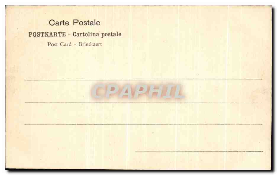 CPA Fuenterrabia Interior Del Castillo de Carlos V — Rückseite