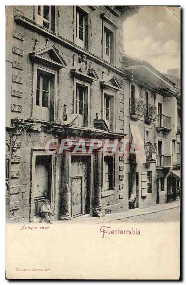 CPA Fuenterrabia Anitgua Casa
