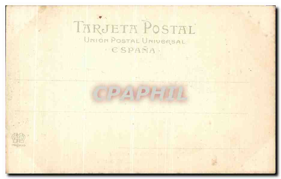 CPA San Sebastian Pasajes de San Juan  — Rückseite