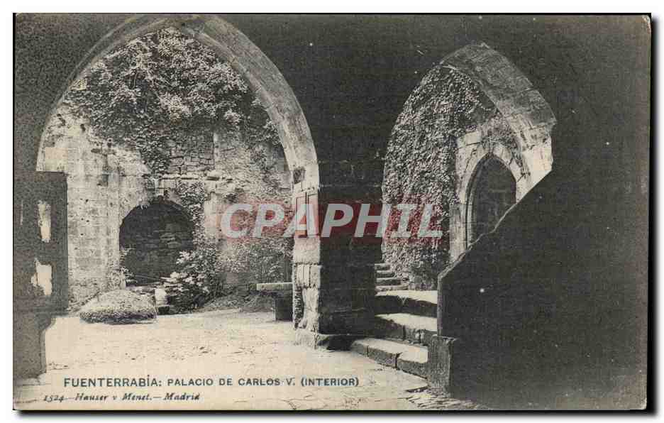CPA Fuenterrabia Palacio De Carlos 