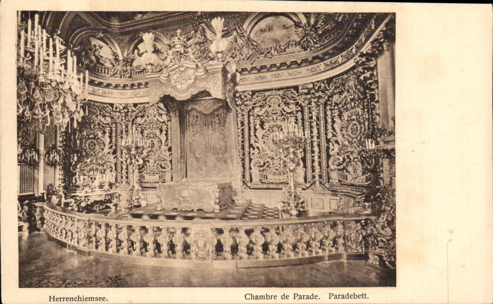 CPA Herrenchiemse Chambre de parade 
