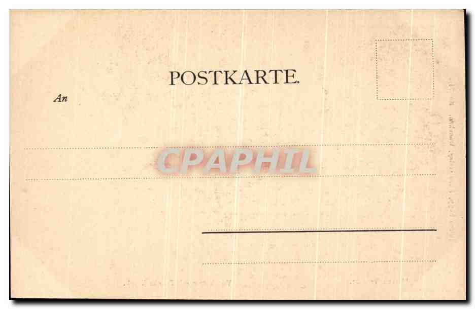 CPA Herrenchiemse Vorzimmer Mit Prunkschrank  — Rückseite