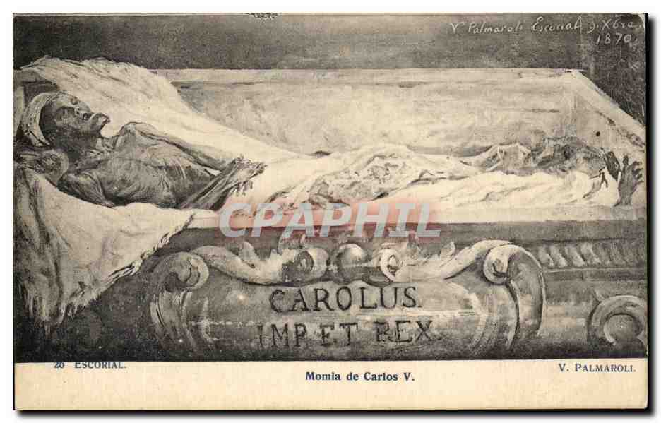 CPA Escoral Momia De Carlos V 