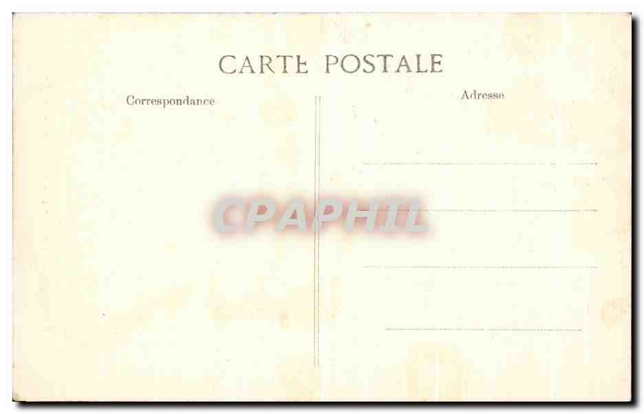 CPA Carthage Tete de La Grande Statue de la Victoire — Verso