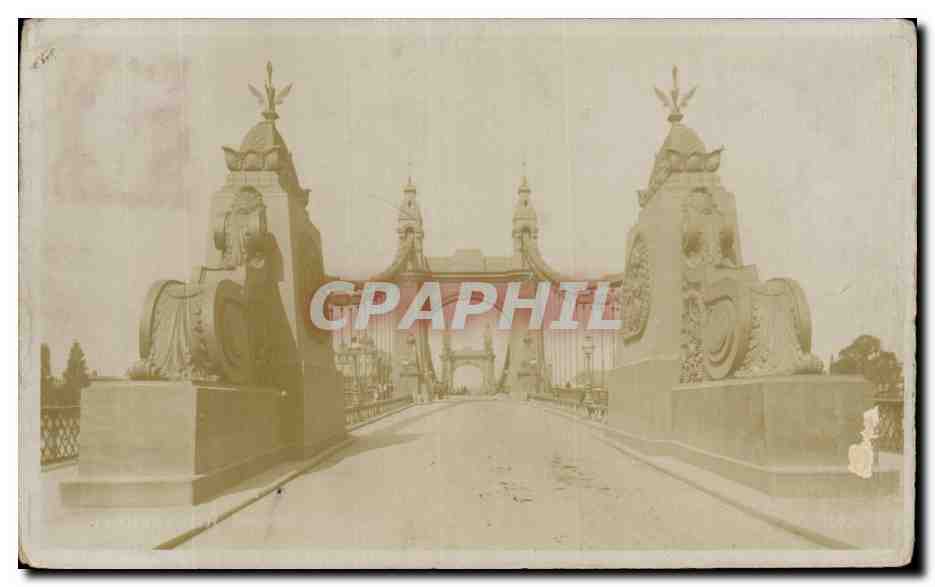 CARTE PHOTO London Pont