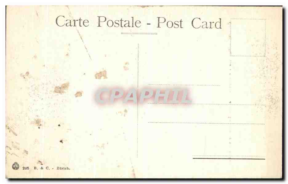CPA Genova Ingrressa Scalone del Palazzo Durazzo in via Balbi — Rückseite