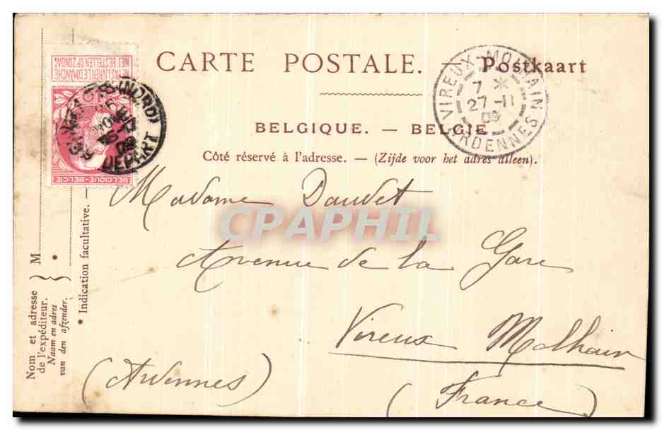 CPA Bruxelles Le Manneken Piss Un Jour de Fete  — Back