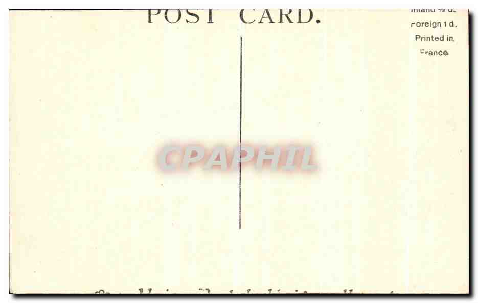 CPA Canterbury St Dunstan s Old House — Rückseite