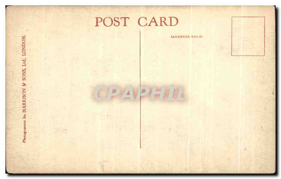 CPA Tower Of London White  — Rückseite