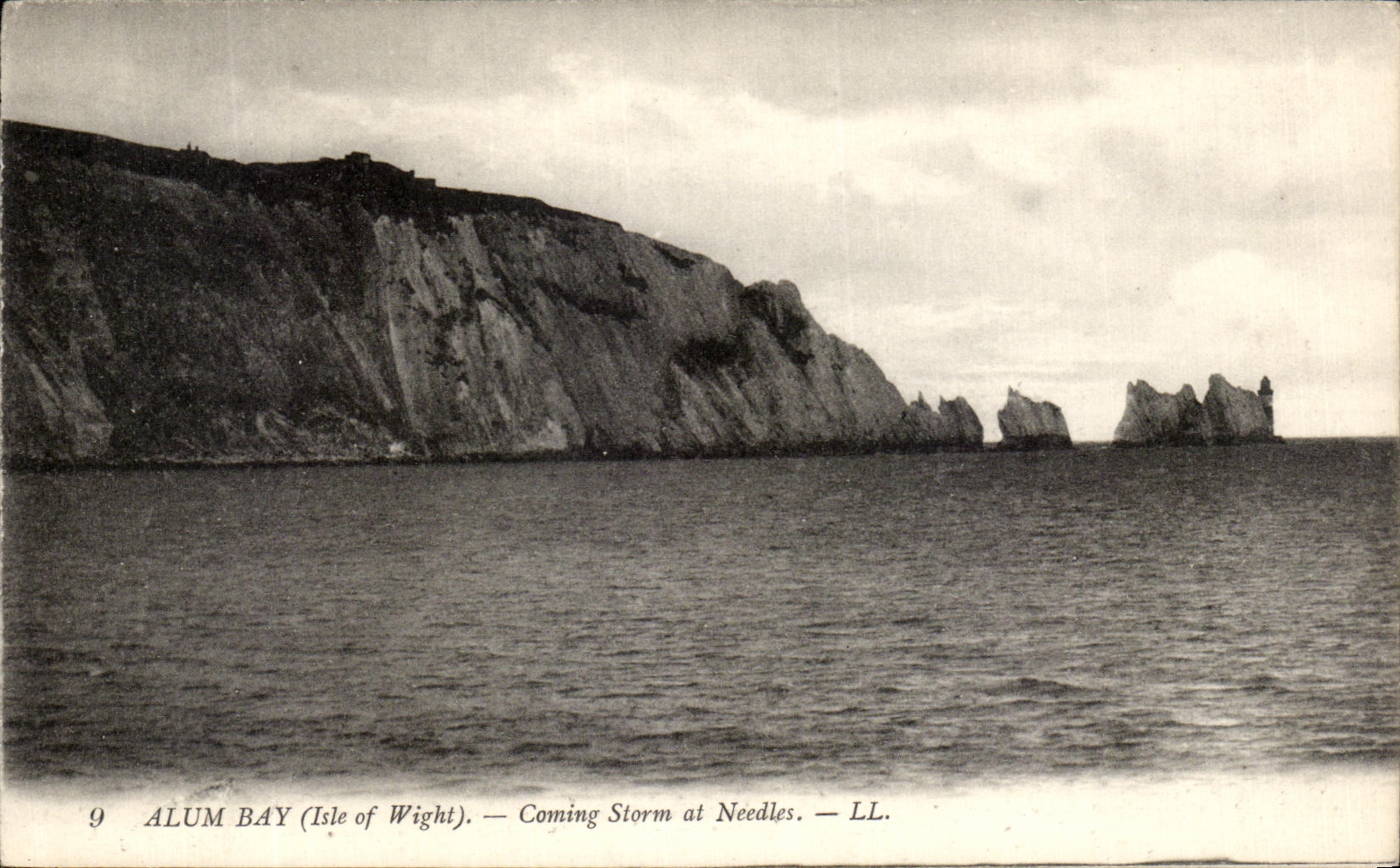 CPA Alum Bay Coming Storm at Needles