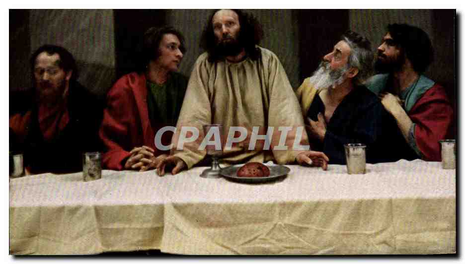 CPA La Cene Christ