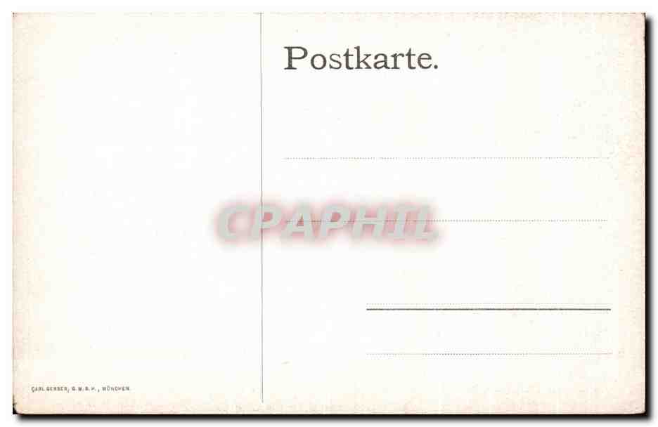 CPA Rissersee Bei Garmisch Partenkirchen — Rückseite