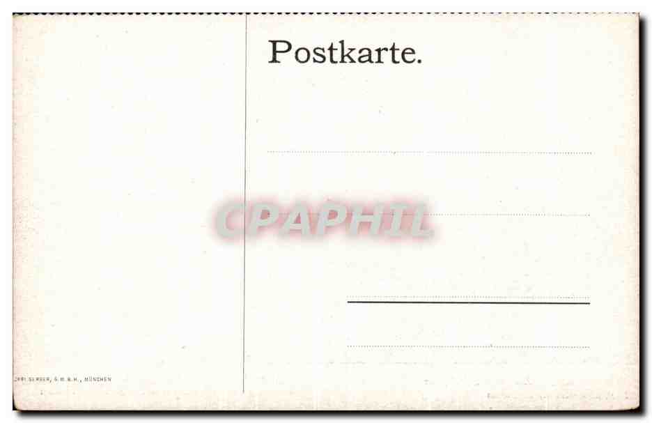 CPA Zwischen Immenstadt Und Sonthofen — Back