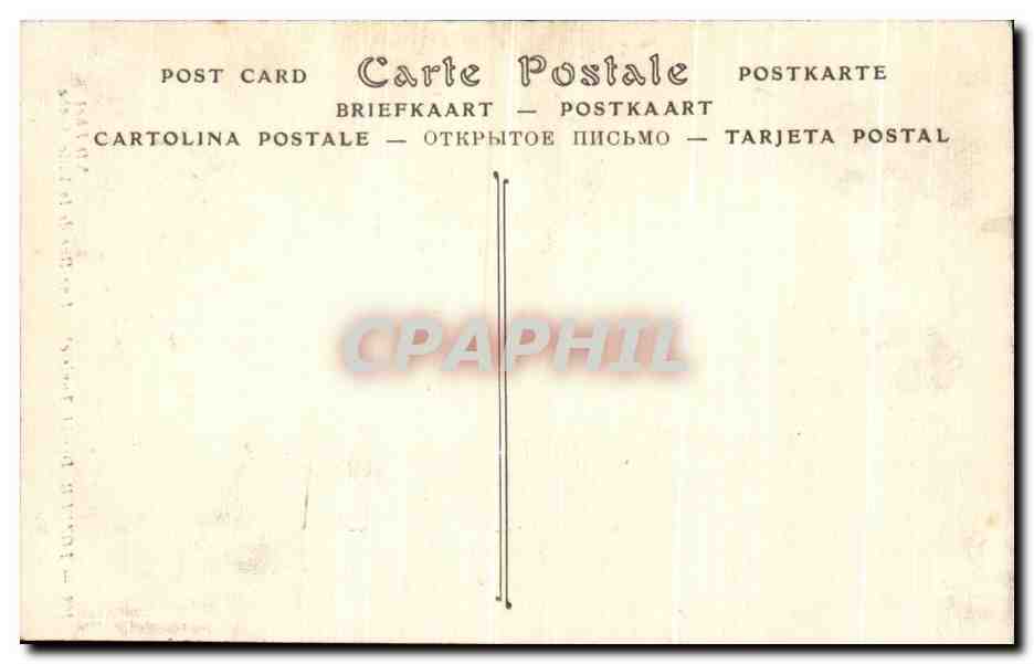 CPA Tozeur Une Rue de la Ville arabe Tunisie  — Verso