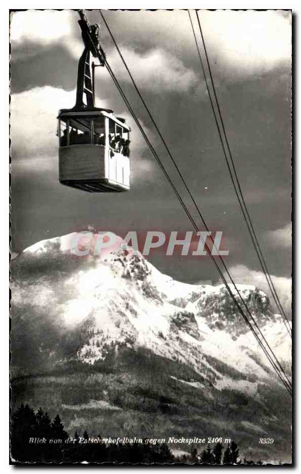 CPSM Bilck Von der Patsch Erkefelbaln Nockspitze Teleferique