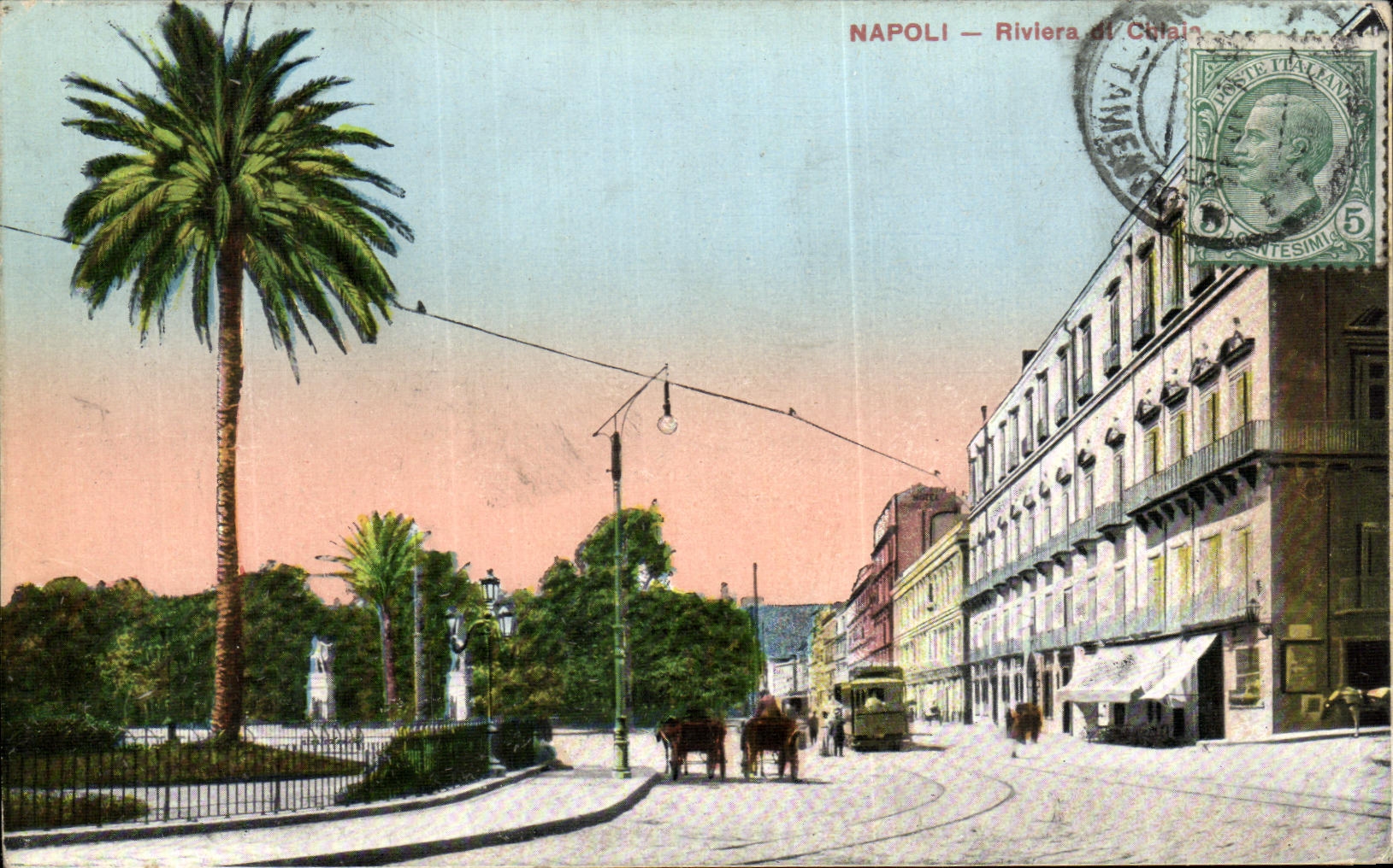 CPA Napoil Riviera 