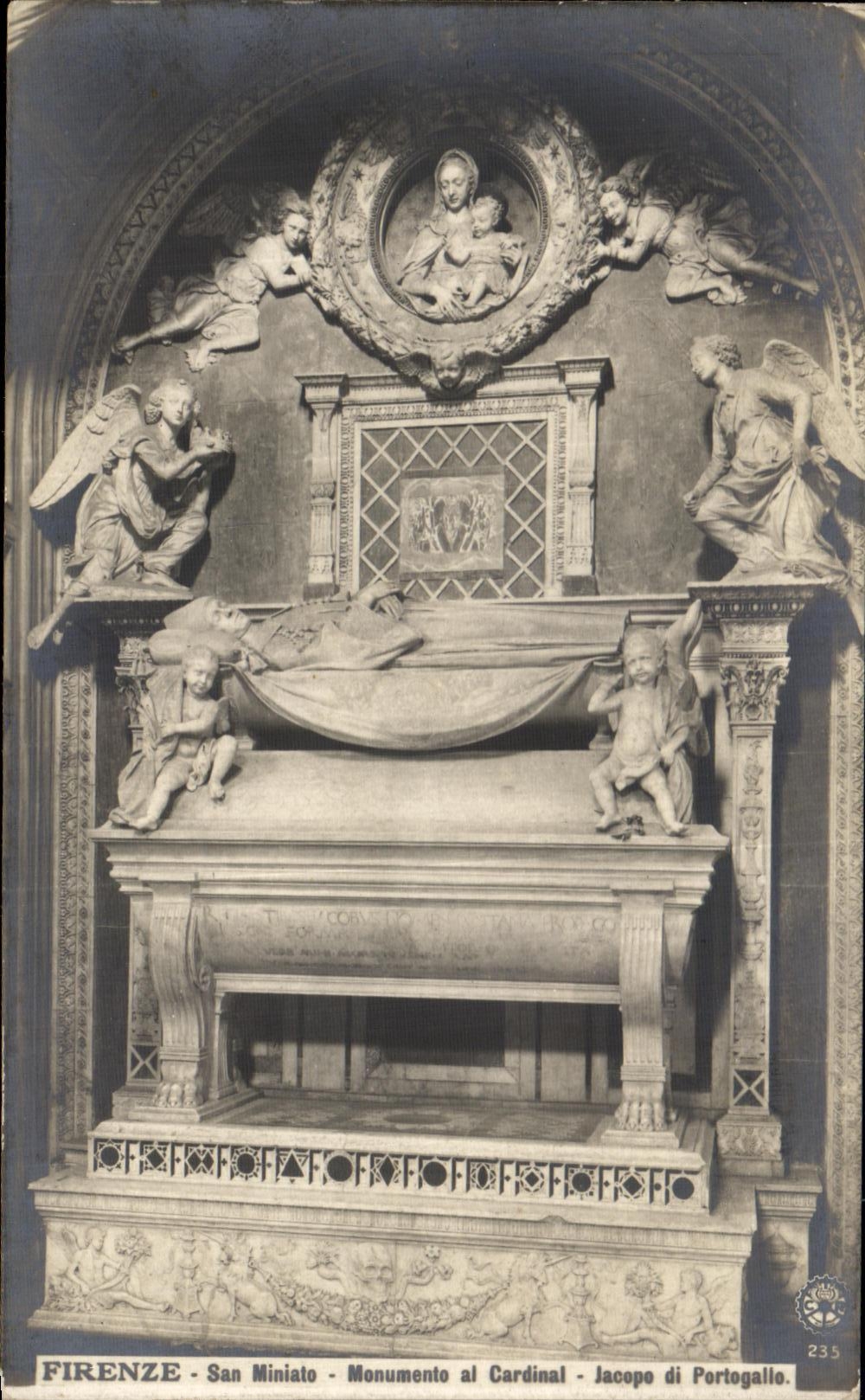 CPA Firenze San Miniato Monumente al Cardinal Jaacope di Portogallo