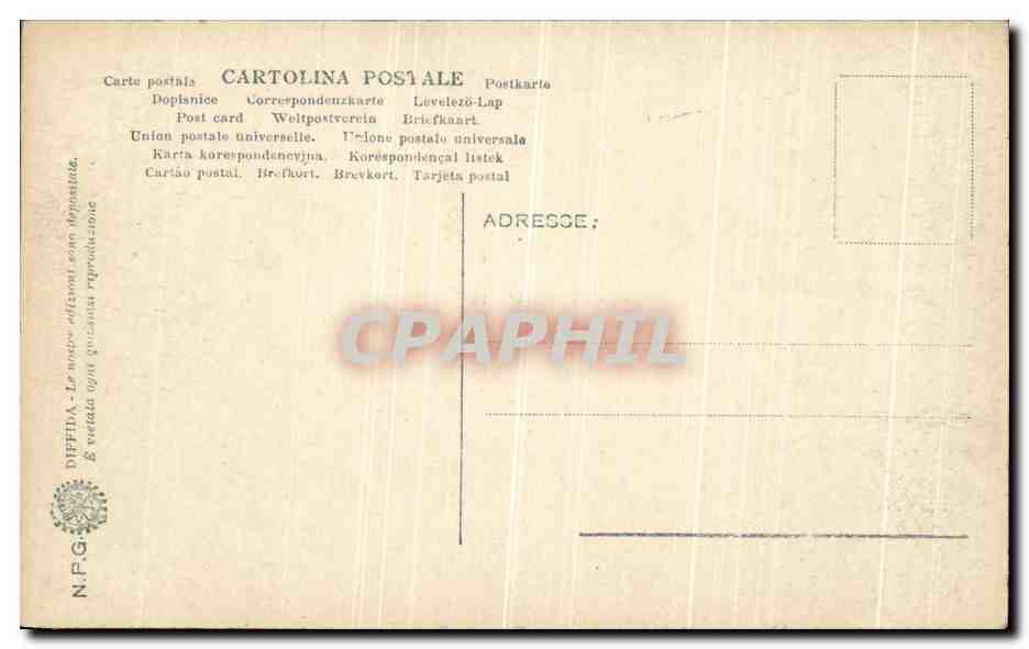 CPA Firenze San Miniato Monumente al Cardinal Jaacope di Portogallo — Verso