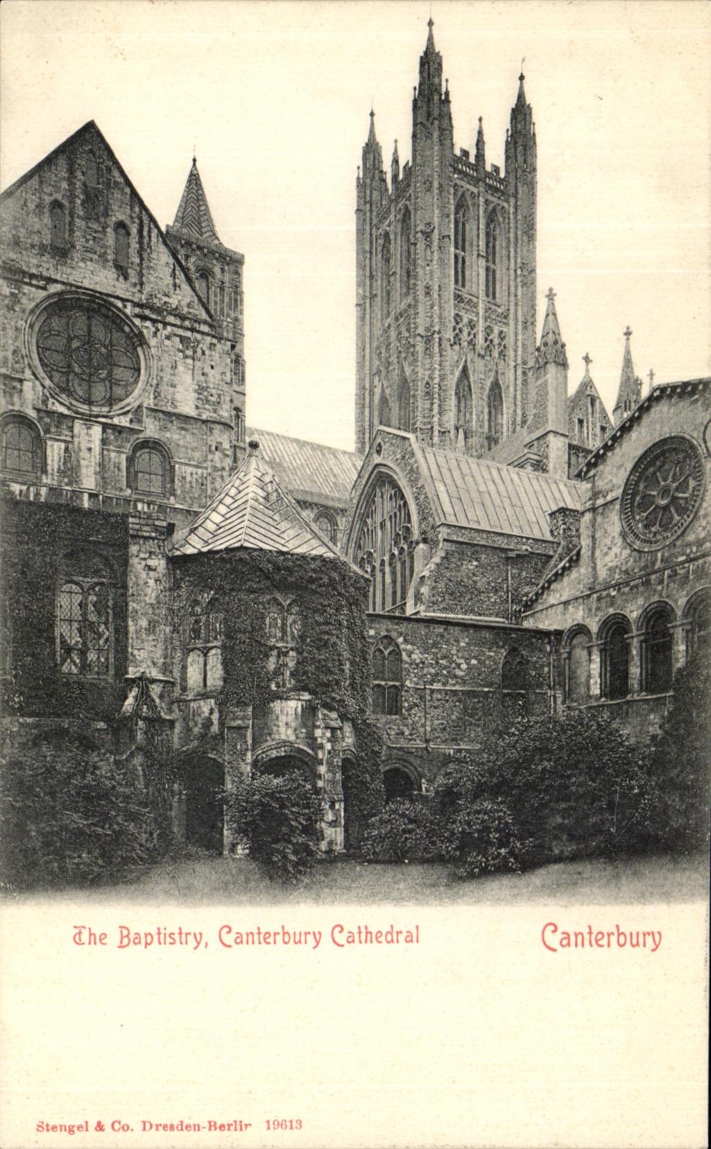 CPA Baptistry Canterbury Cathedral Canterbury