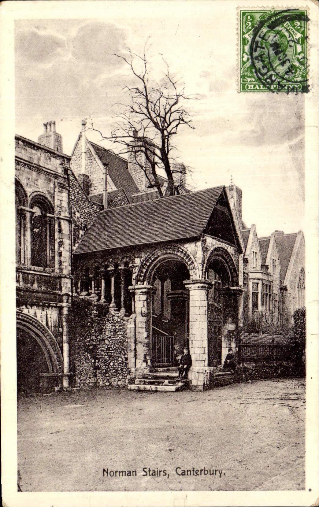 CPA Canterbury Norman Stairs