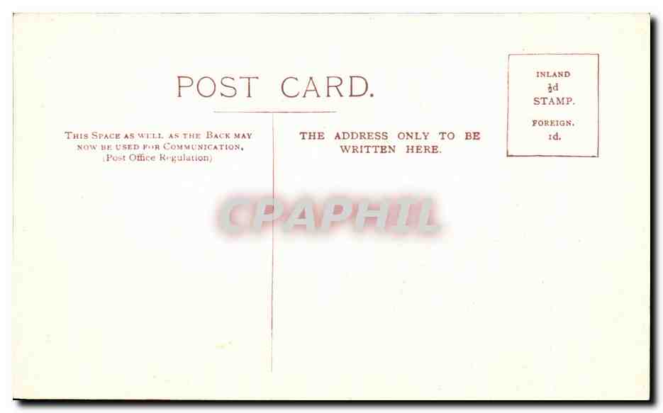 CPA Canterbury Fleur De Lis Hotel agnes Wickfield s house David Copperfield Dickens — Rückseite