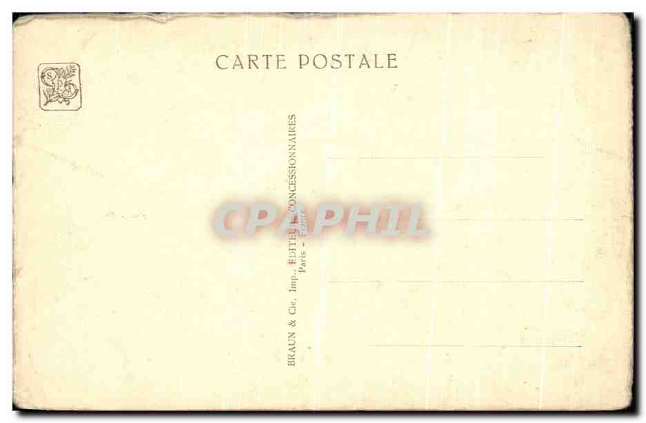 CPA Exposition Coloniale Internationale Paris 19131 Temple d Angkor Vat — Rückseite