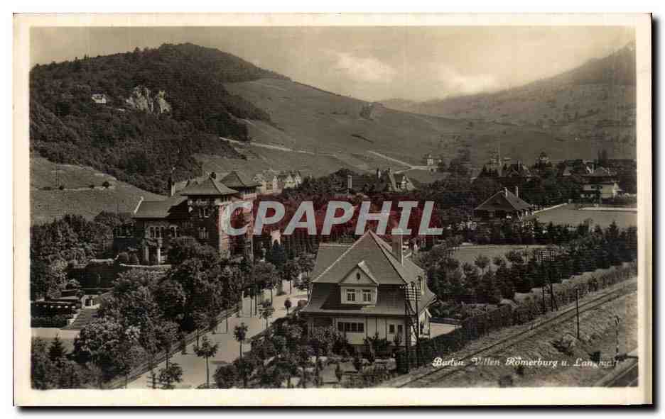 CPA Baden Villen Romerburg 