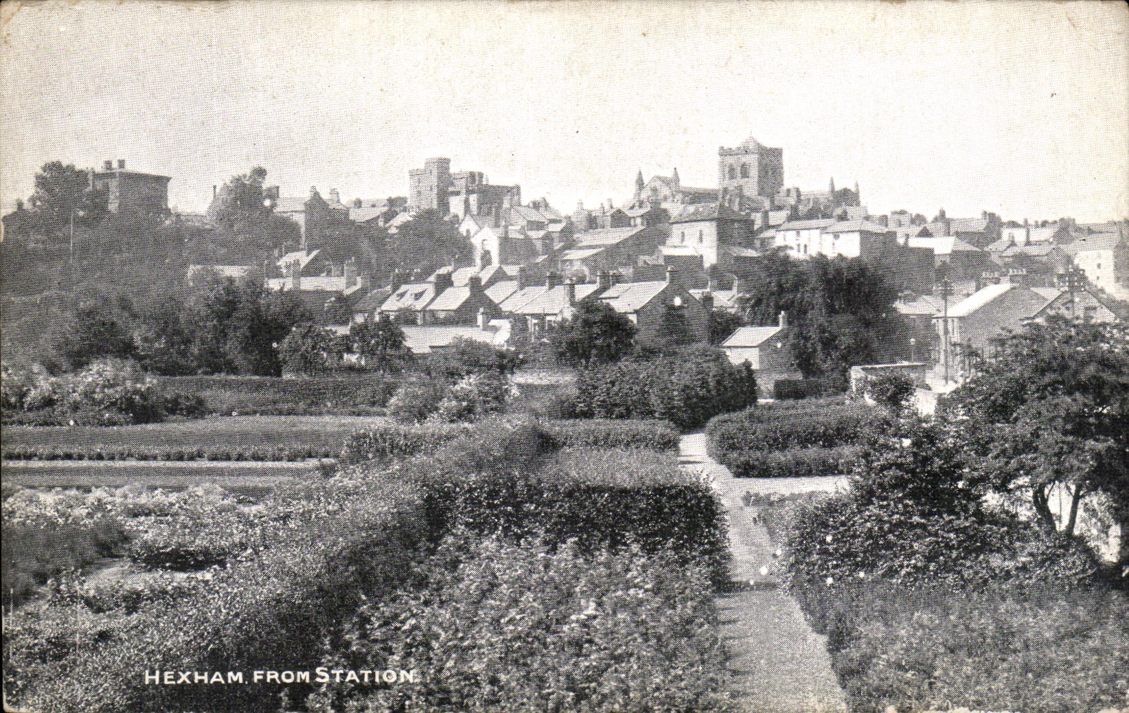 CPA Hexham From Station