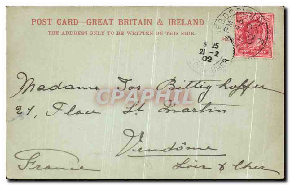 CPA Belfast Royal Academy — Rückseite