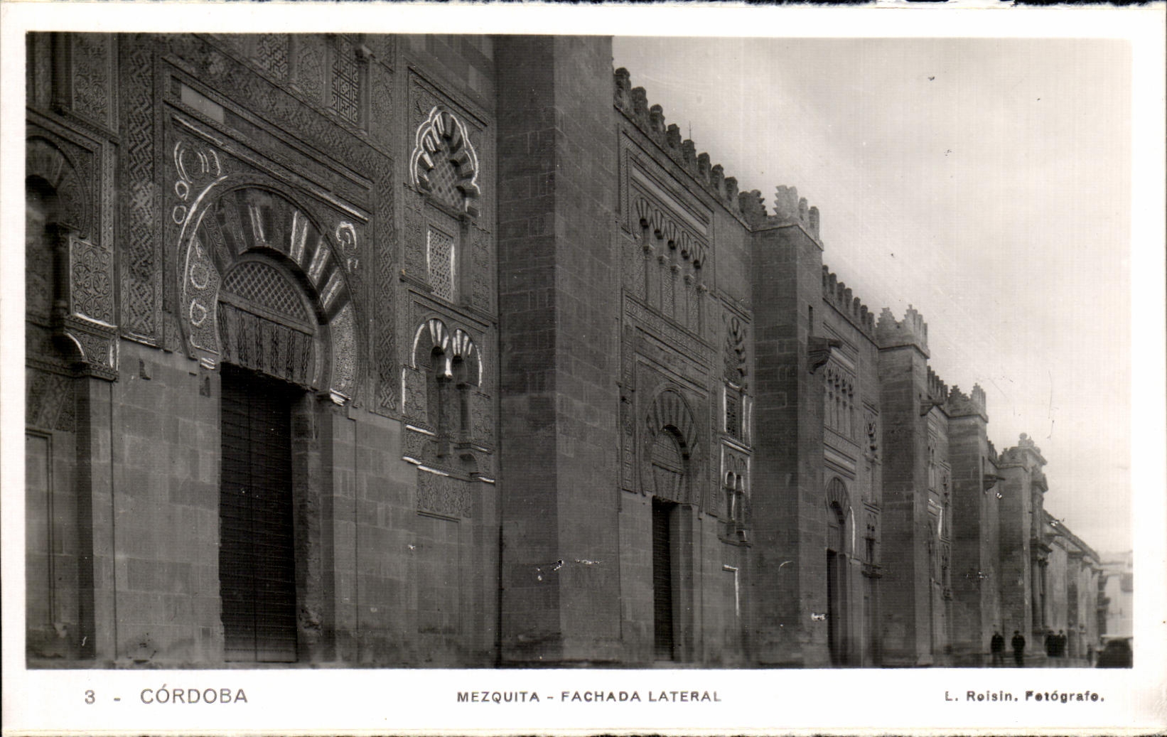 CPA Cordoba Mezquita Fachada Lateral