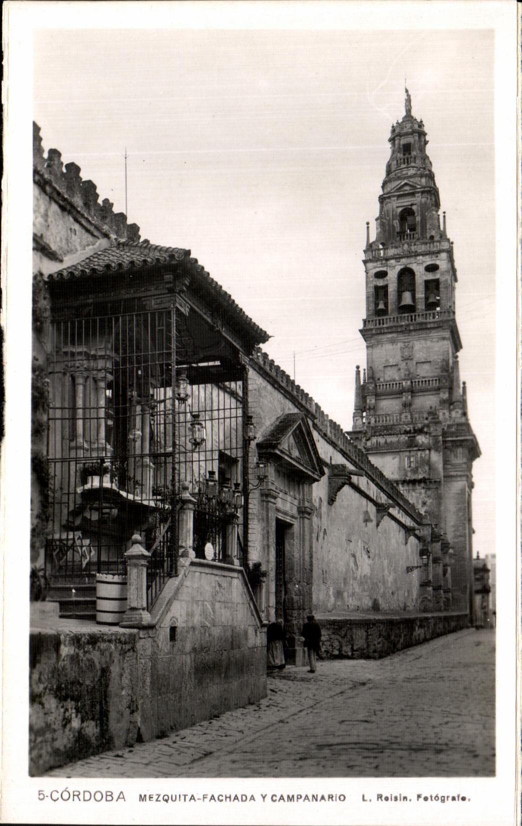 CPA Cordoba Mezquita Fachada Ycampanario