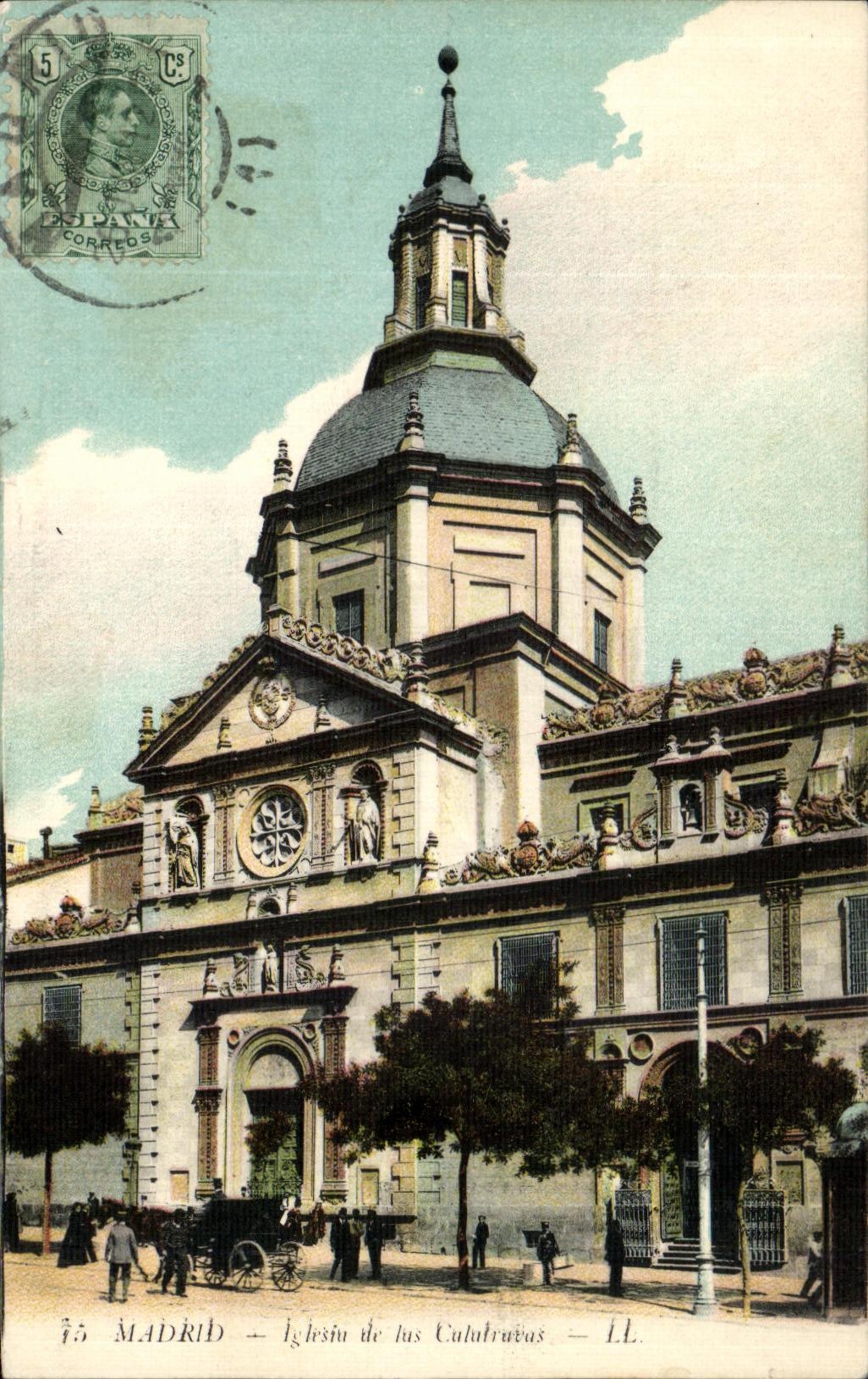 CPA Madrid L Eglise de las Calabravas