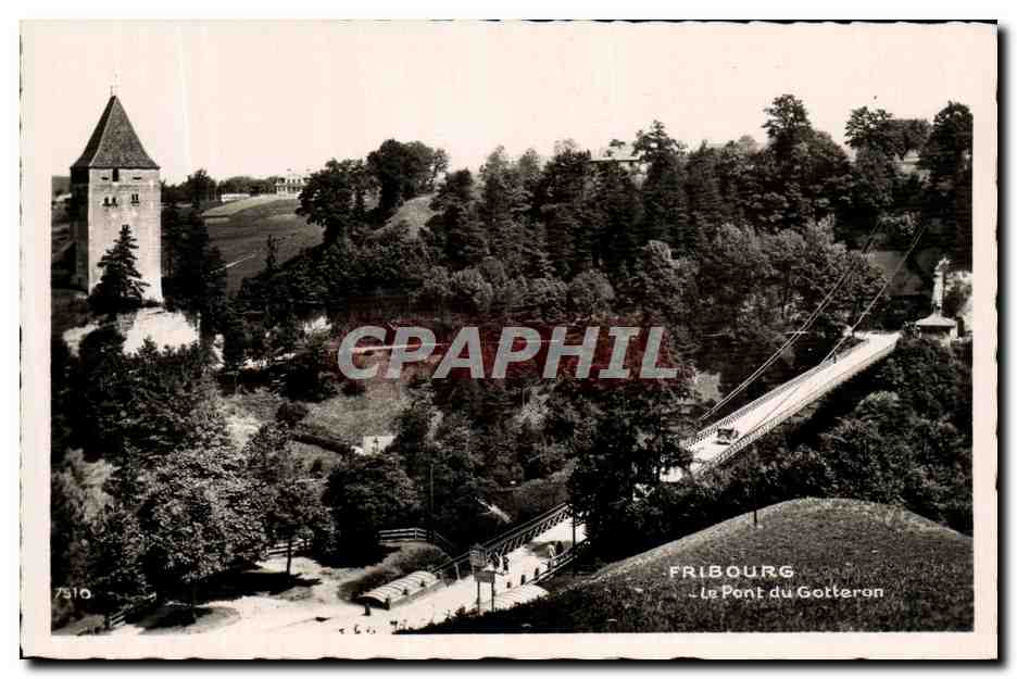CPA Fribourg Le Pont du Gotteron
