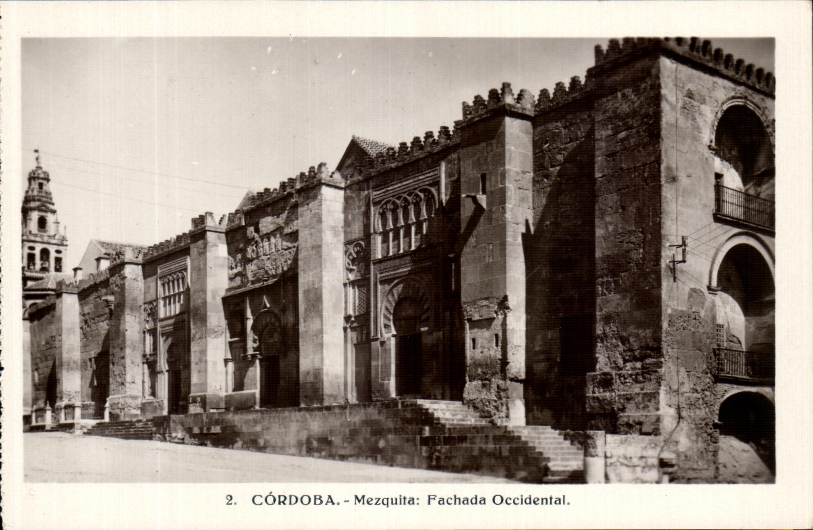 CPA Cordoba Mezquita Fachade Occidental