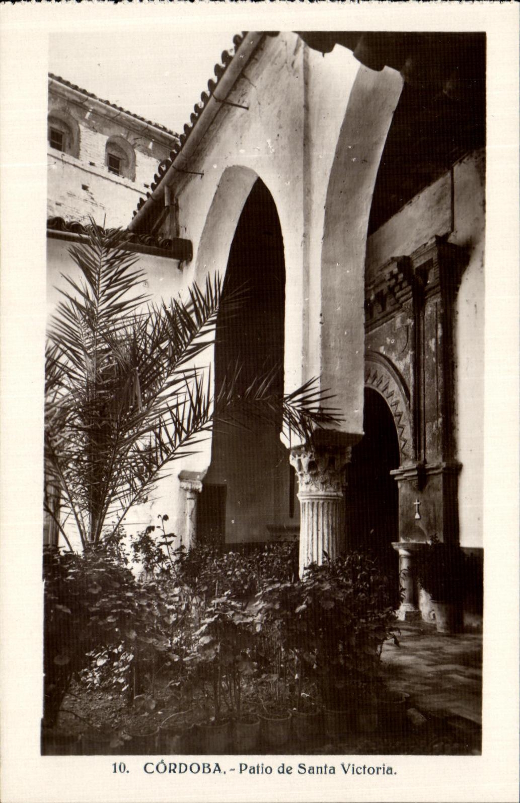 CPA Cordoba Patio de Santa Victoria