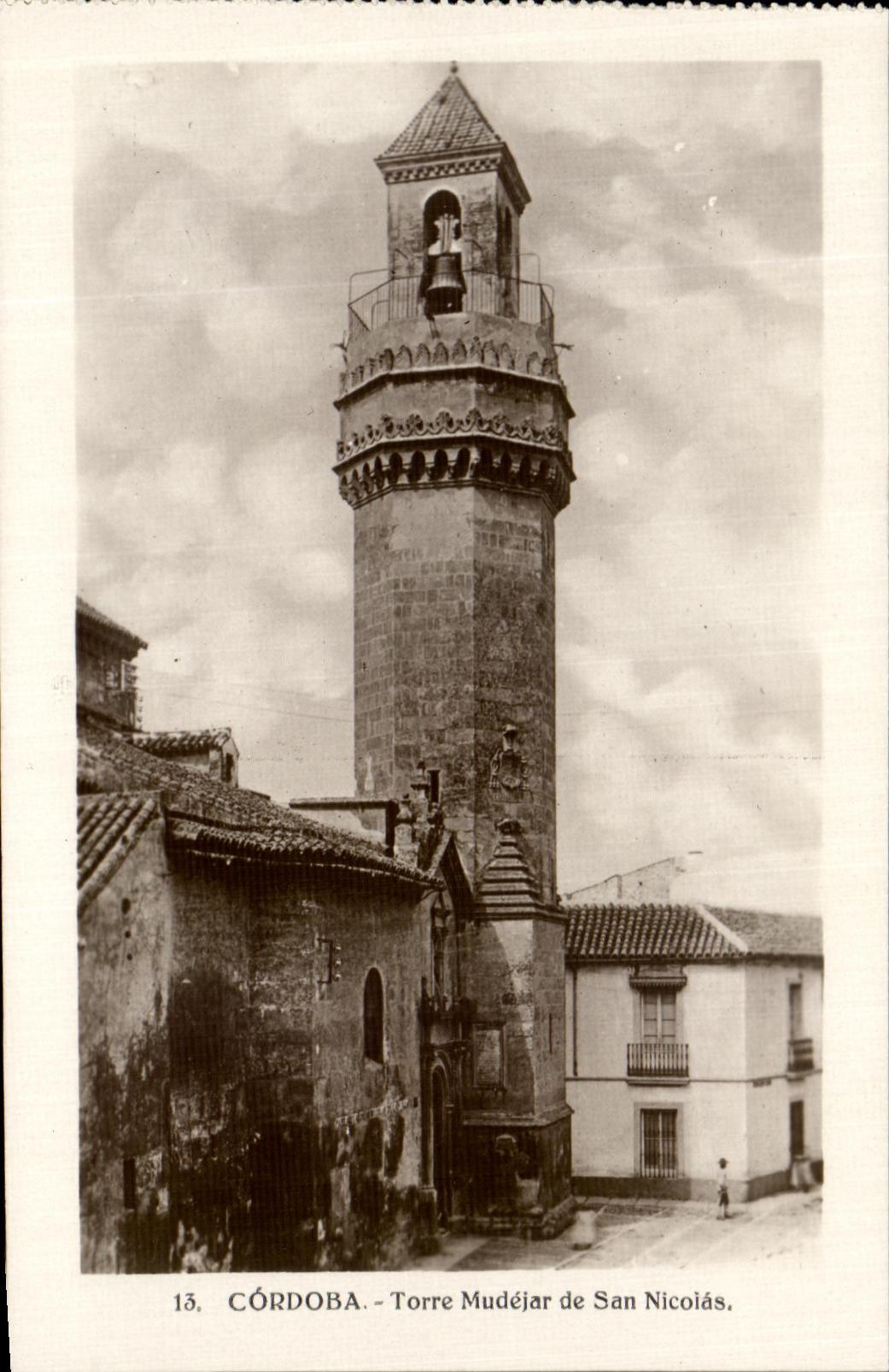 CPA Cordoba Torre Mudejar de San Nicoias