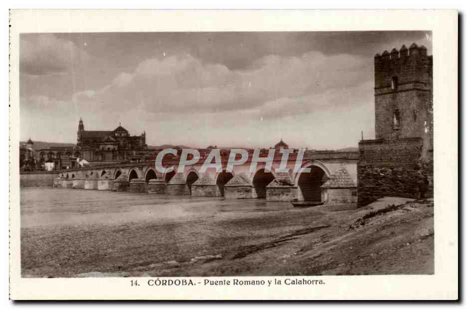 CPA Cordoba Puente Romano la Calahorra