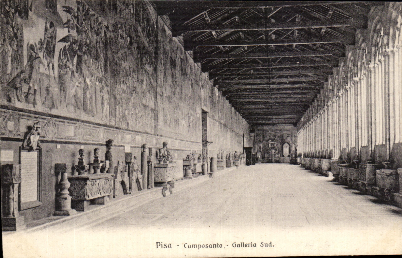 CPA Pisa Camposanto Galleria Sud