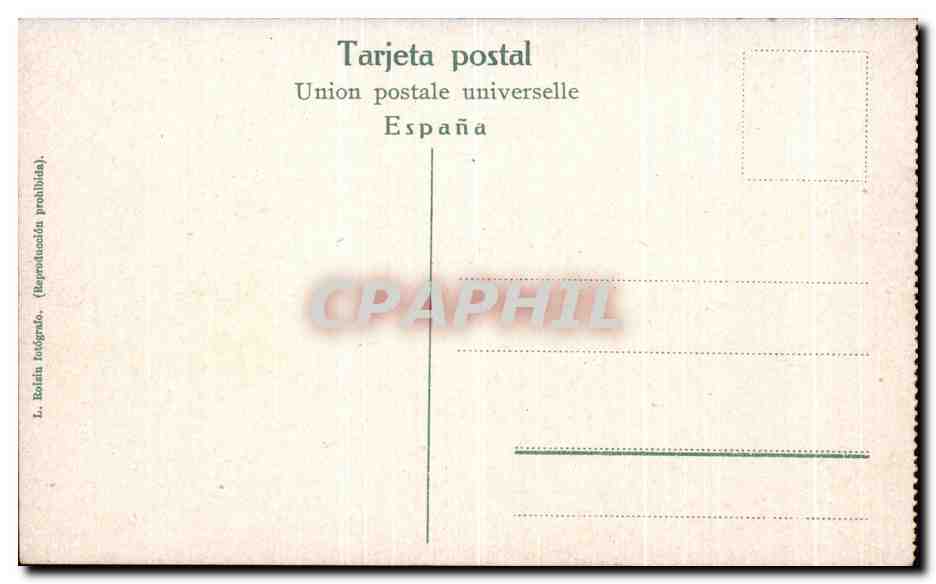 CPA Barcelona Plasa de la Universidad — Verso