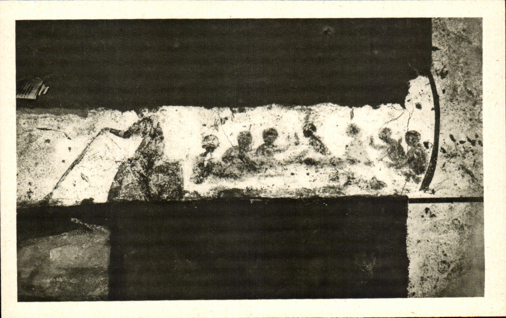 CPA Rome Catacombe di S Callisto Il banchetto eucaristico
