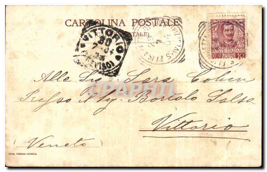 CPA Lido il Gran Viale  — Rückseite
