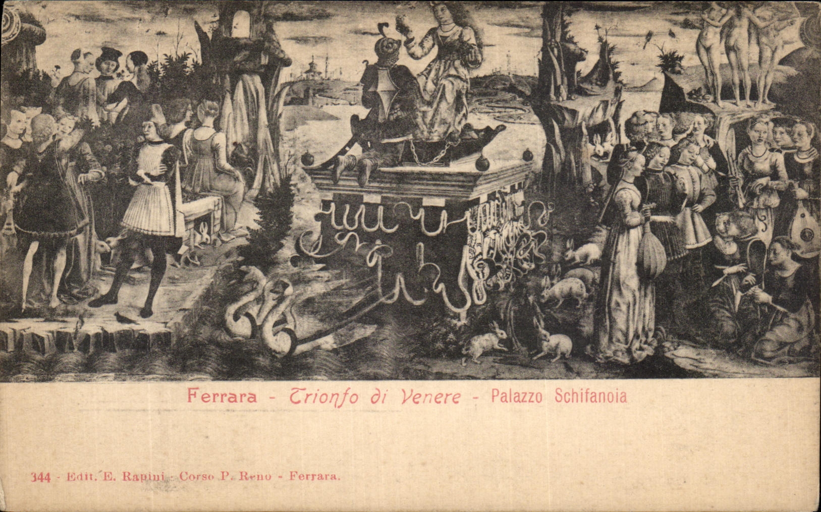 CPA Ferrara Trionfo di Venere Palazzo Schifanoia