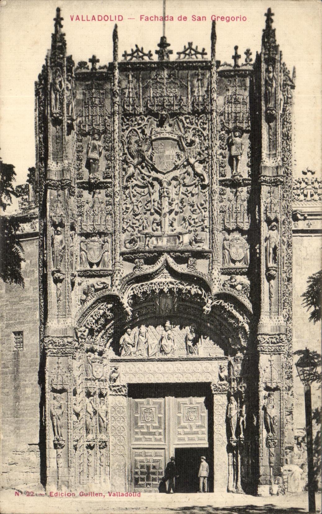 CPA Valladolid Fachada De San Gregorio 