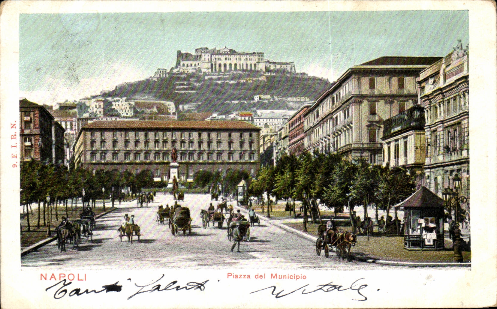 CPA Napoli Piazza del Municipie