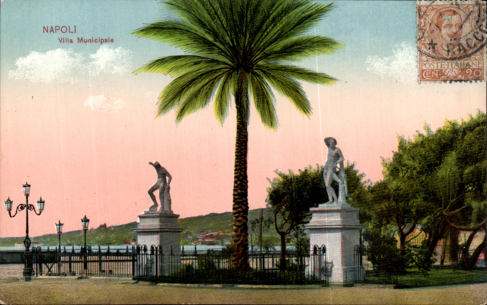 CPA Napoli Villa Municipale