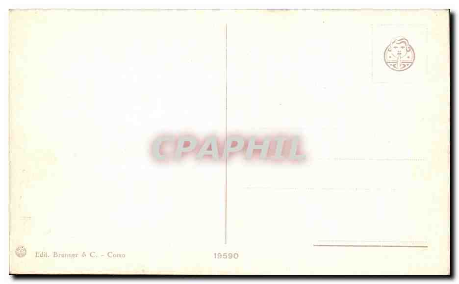 CPA Bordighera Sant Ampelio e Casino  — Rückseite